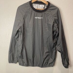 Hotsuit Women’s Black Lightweight Pullover Windbreaker Size Large